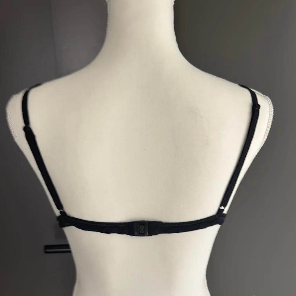 Triangl Swimwear Neon Yellow Bikini Top Size M
